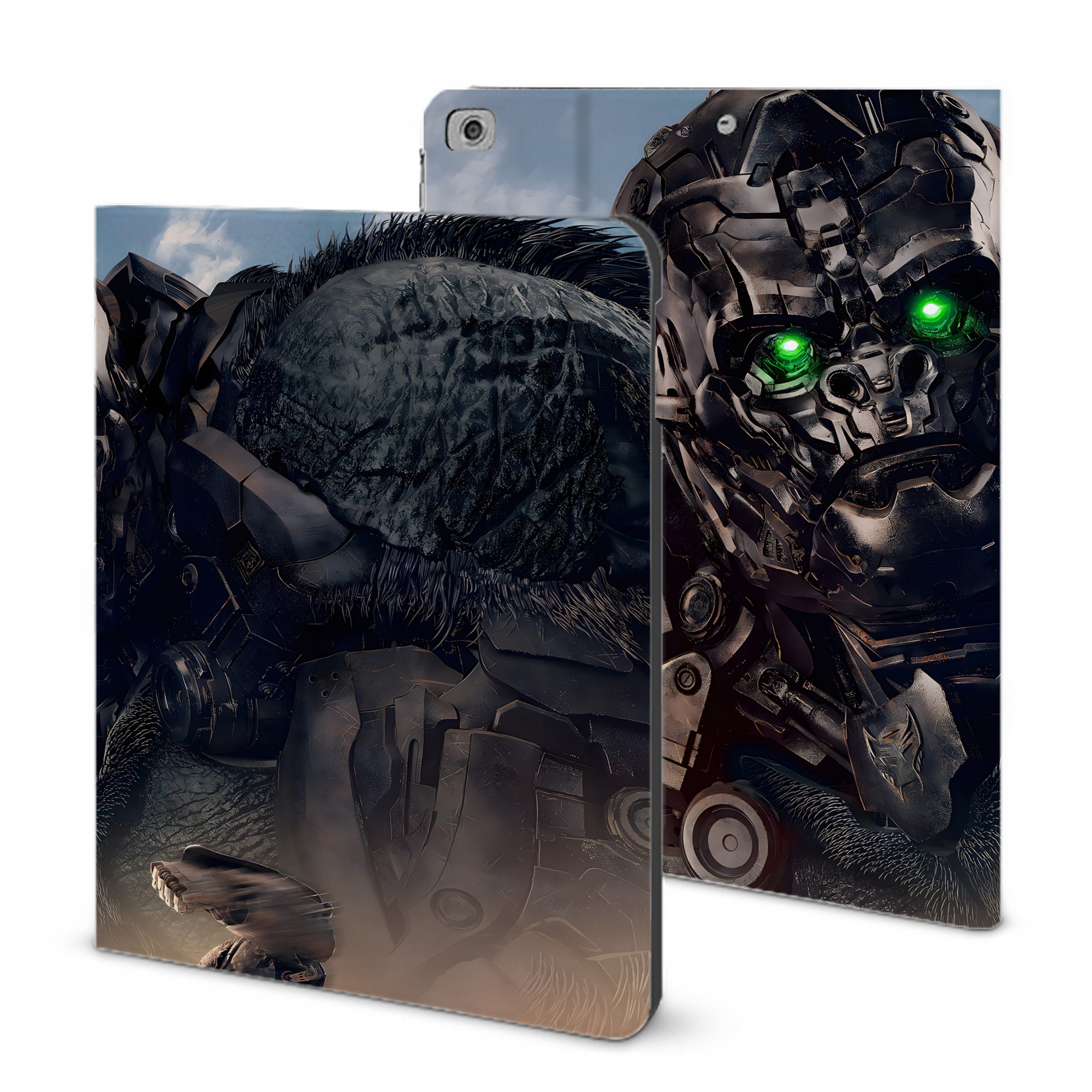 （画像用） Transformers トランスフォーマー IPad ケース ブック型 PUレザー TPU 耐衝撃 軽量 薄型 ペン収納なし 全面保護 IPad 各モデル対応